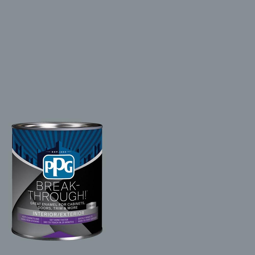 BreakThrough! 1 qt. PPG10385 Feldspar SemiGloss Door, Trim & Paint PPG10385B04SG