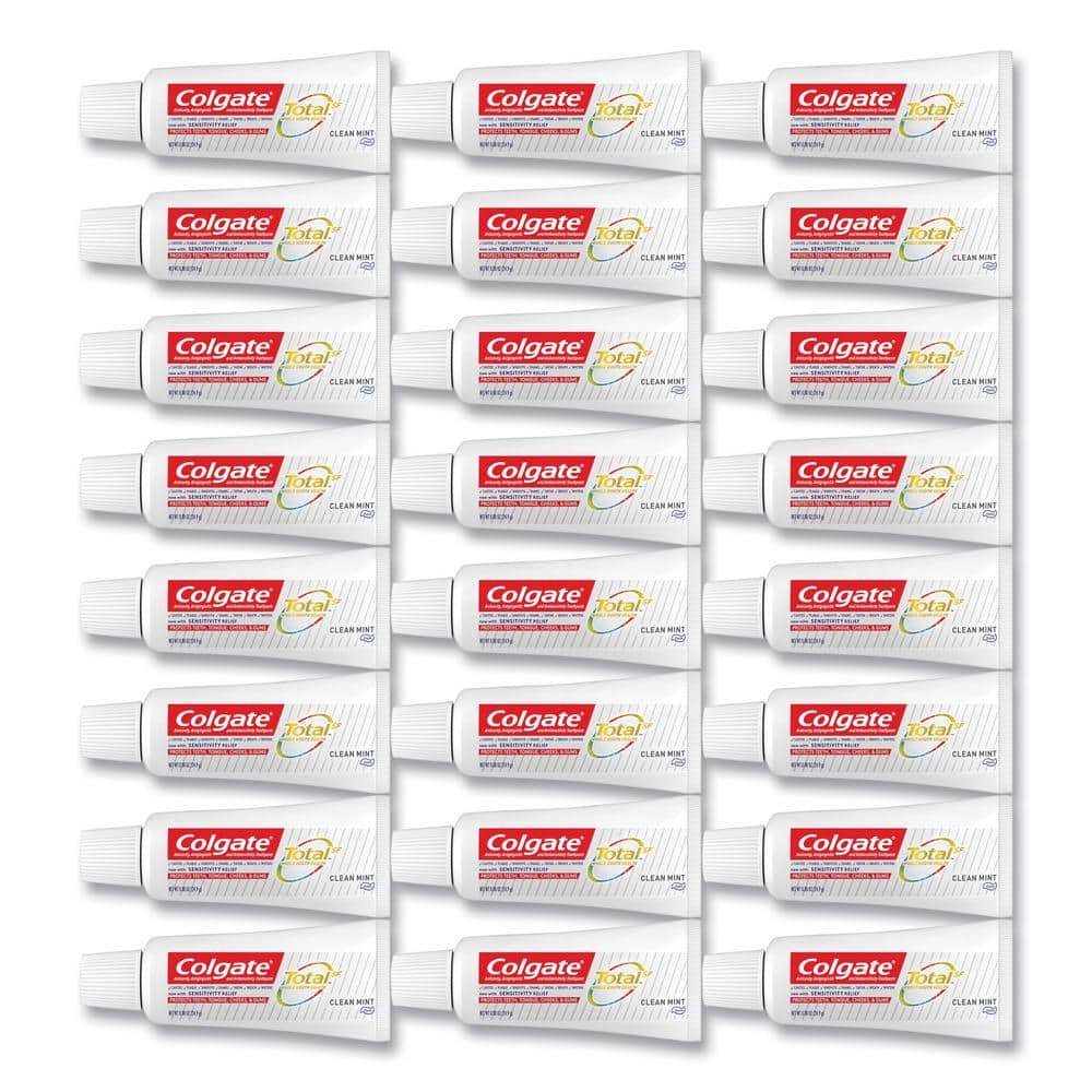 Total Toothpaste, Coolmint, 0.88 oz, 24/Carton