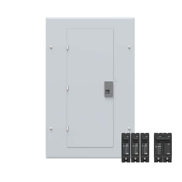 200 Amp 20-Space 40-Circuit Main Breaker Indoor Plug-On Neutral Load Center Value Pack (PAM2020PA)