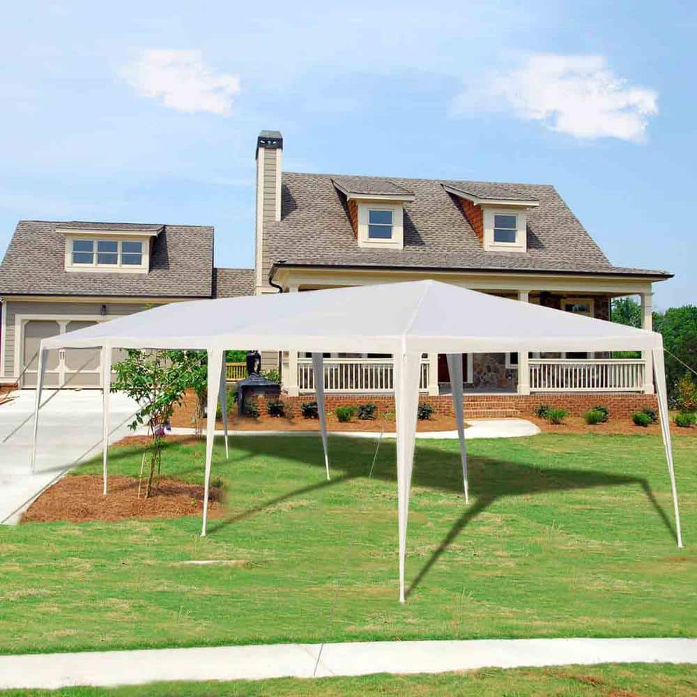 White 10'x30' Outdoor Wedding Party Canopy Tent with Removable Sidewalls
