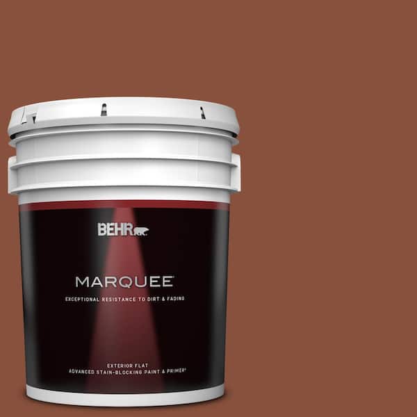 BEHR MARQUEE 5 gal. #T14-9 Hipsterfication Flat Exterior Paint & Primer