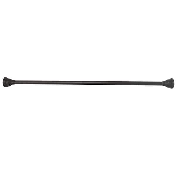 Kingston Brass Edenscape 60 in. to 72 in. Stainless Steel Adjustable Shower Curtain Rod in Oil Rubbed Bronze