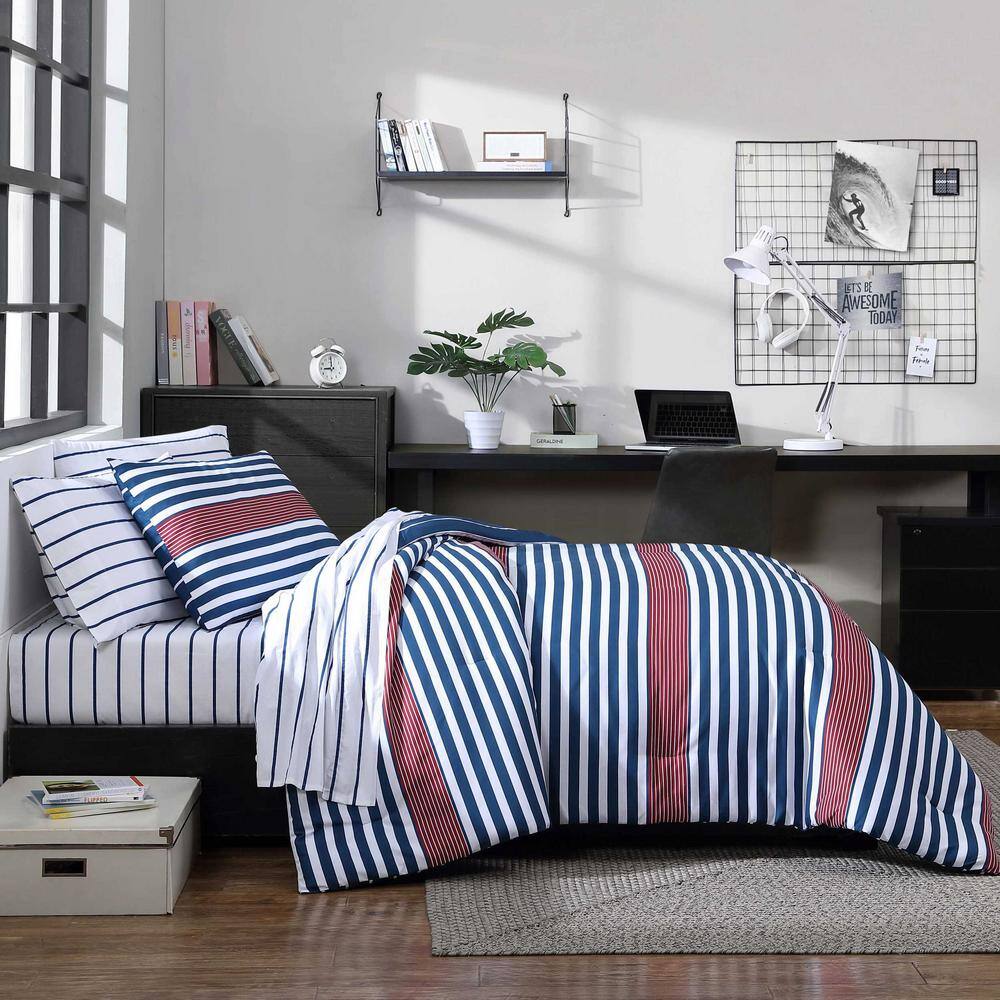 Bali Bliss Full Reversible Microfiber Comforter Set