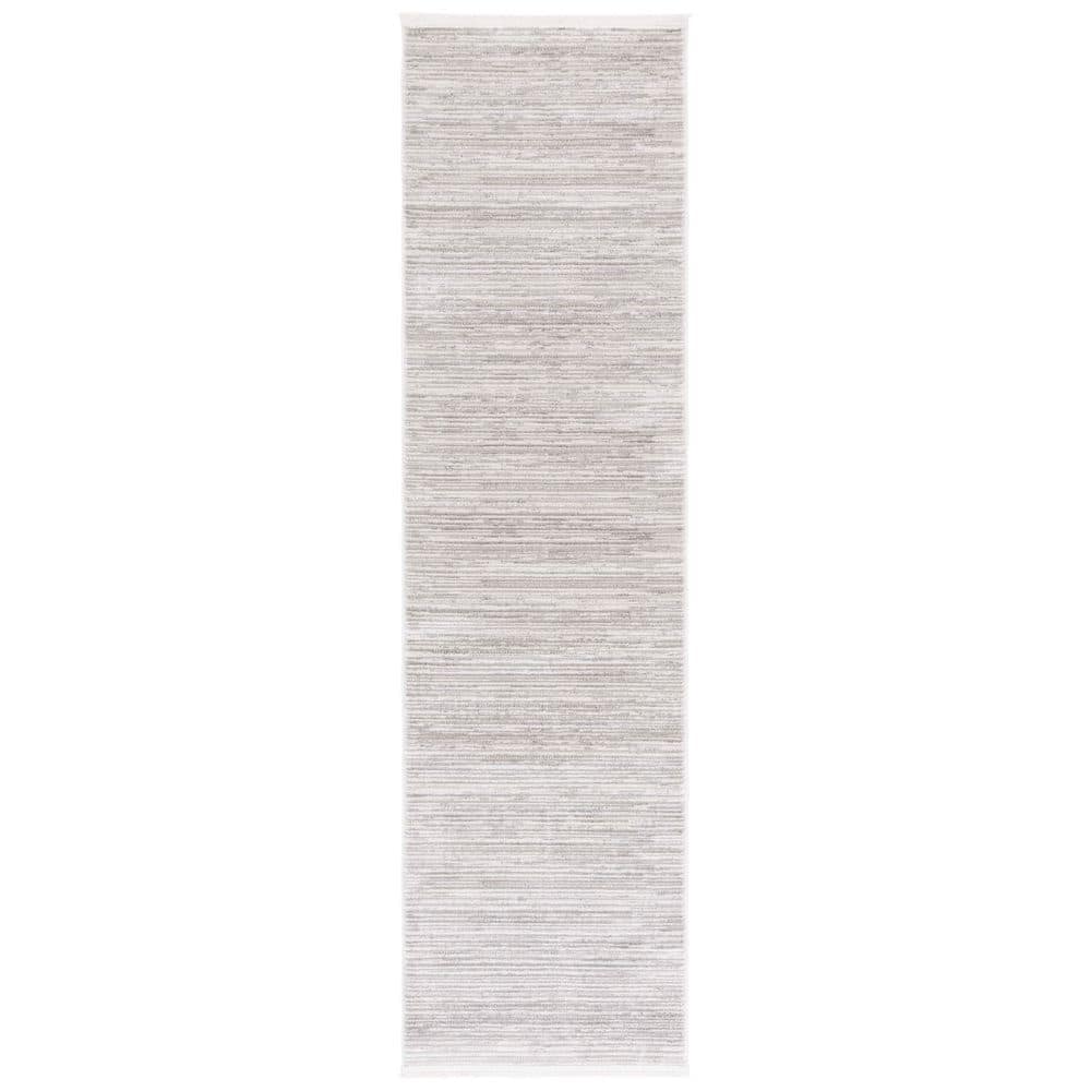 Mila Gray/Ivory 2 ft. x 8 ft. Abstract Distressed Runner Rug price history on PriceWatchPro