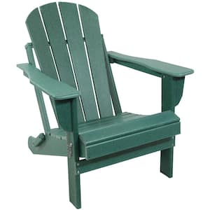 Foldable Adirondack Chair - Green