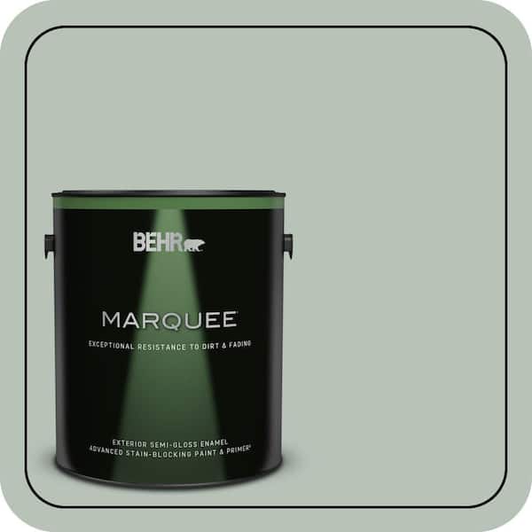 BEHR MARQUEE 1 gal. #MQ6-18 Recycled Glass Semi-Gloss Enamel Exterior Paint & Primer