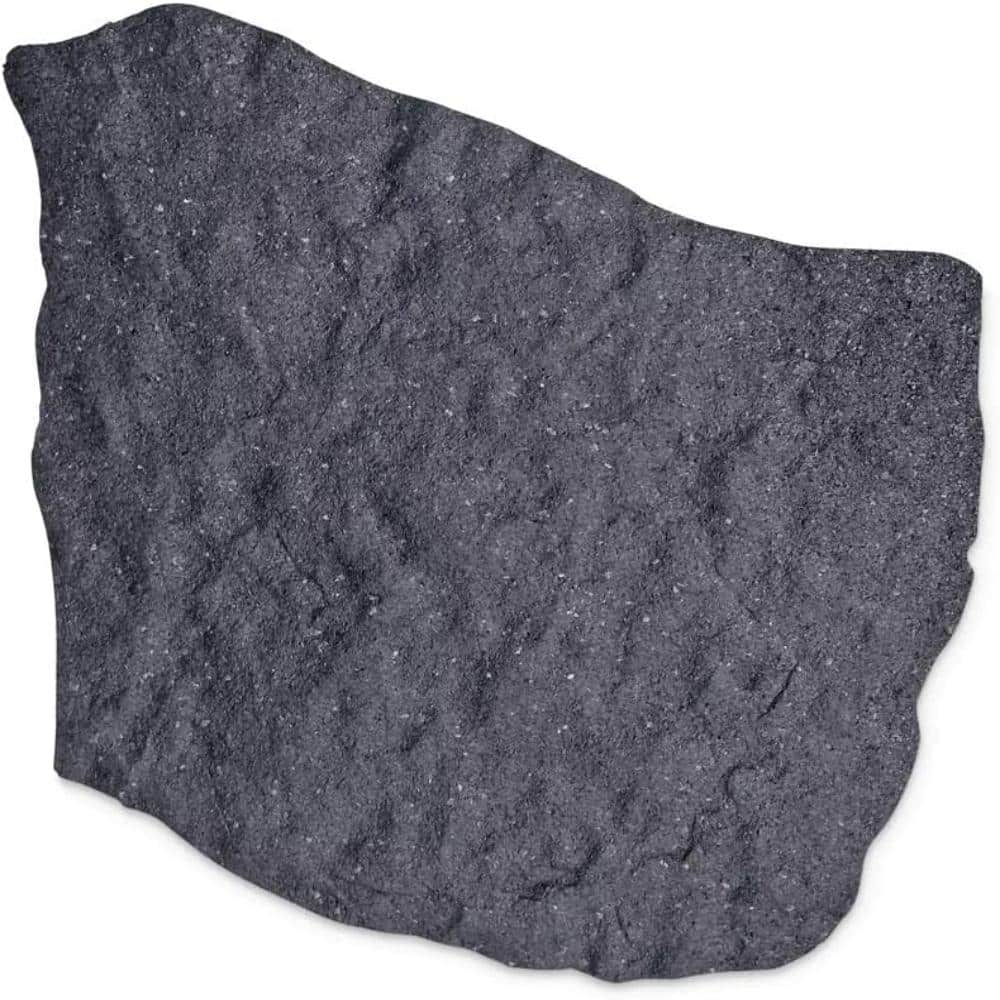 17 in. Recycled Rubber Flagstone Stepping Stone, Weather-Resistant Garden Pathway Paver for Patio, Lawn price history on PriceWatchPro