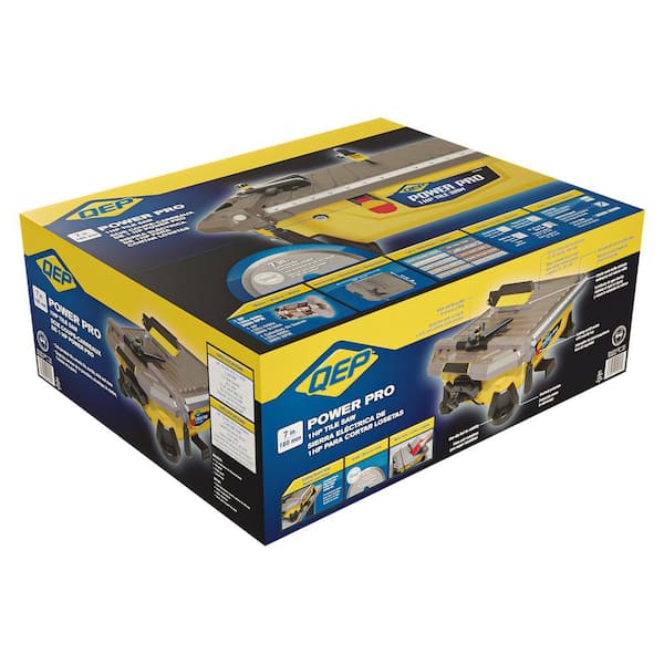 QEP 7 in. Power Pro Tile Wet Saw