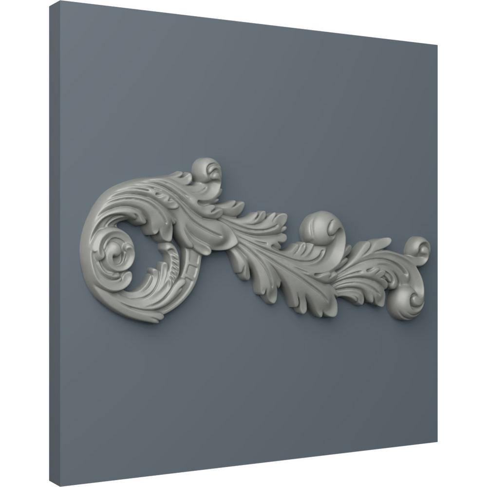 Primed White Polyurethane Architectural Crown Onlay