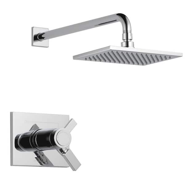 Delta Vero TempAssure 17T 1-Handle Shower Faucet Trim Kit in Chrome (Valve Not Included)