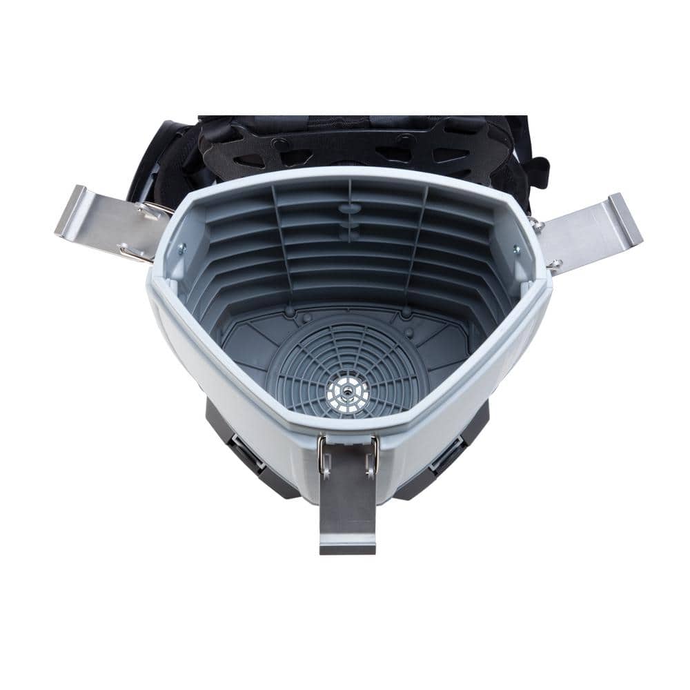 Gray HEPA Filter Commercial Backpack Vacuum Cleaner