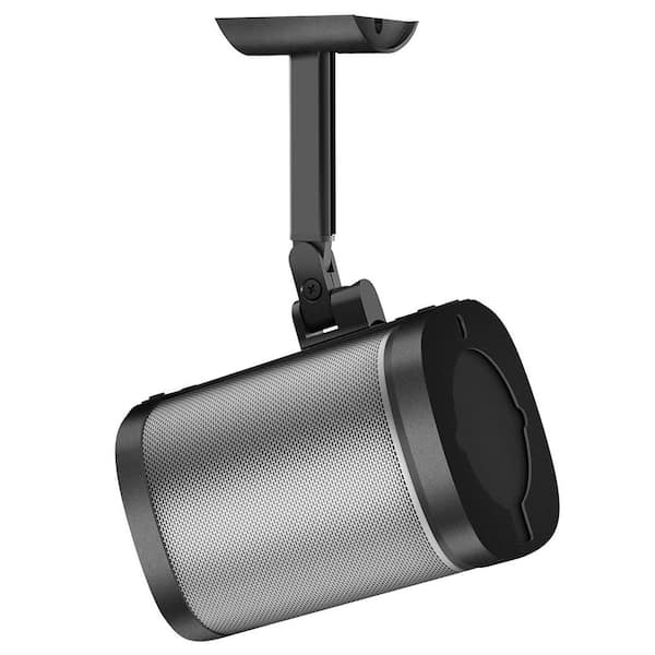 2 in 1 Wall and Ceiling Mount Adjustable Swivel Tilt Mounting Bracket for One SL Play 1 Speaker Black