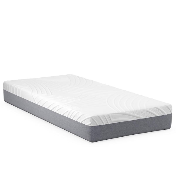 Costway Twin XL Medium Firm Adjustable 10 in. Bed Mattress 3D CNC Cutting & Jacquard Fabric Cover