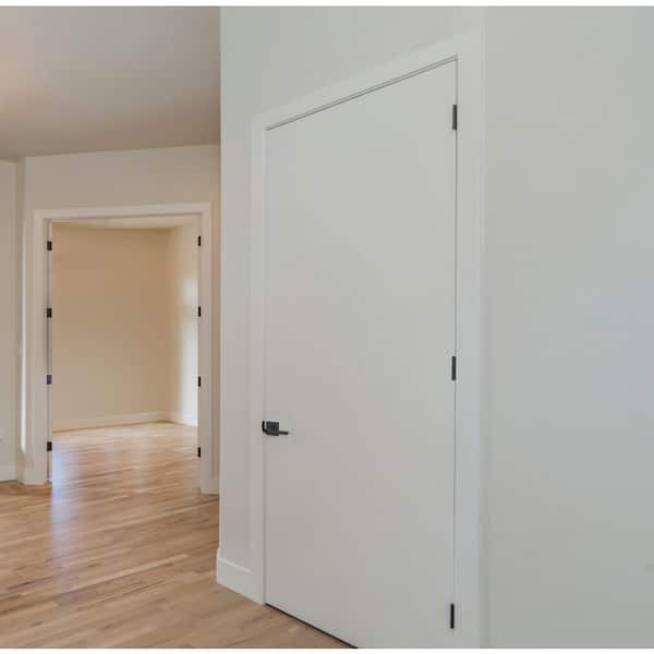 RESO 36 in. x 80 in. Left-Handed Solid Core Wood Primed Composite