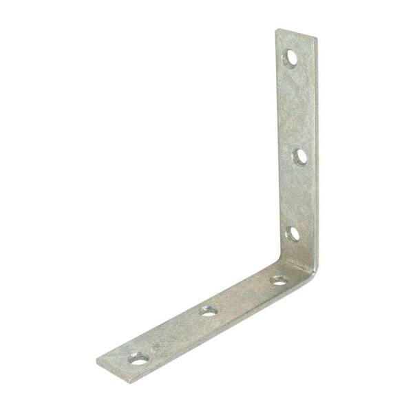 Set Of 4 Extra Strong Galvanised Corner Brackets For Joining Sleepers & Timber
