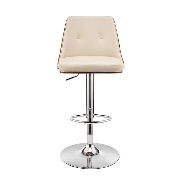 winnols swivel adjustable height bar stool