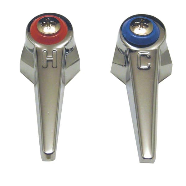 DANCO Lever Handles for T and S Brass, Chrome