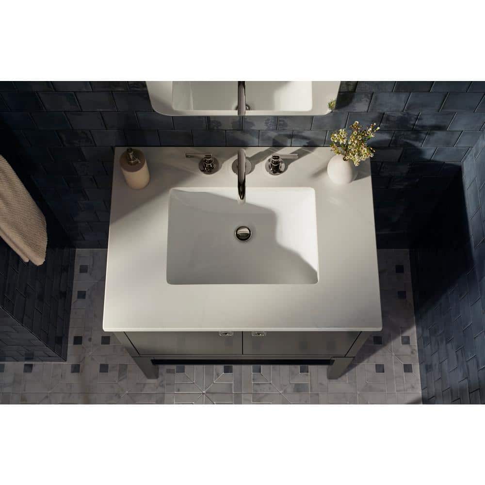 Ferrous Grey 48" Single Sink Freestanding Bathroom Vanity with Quartz Top