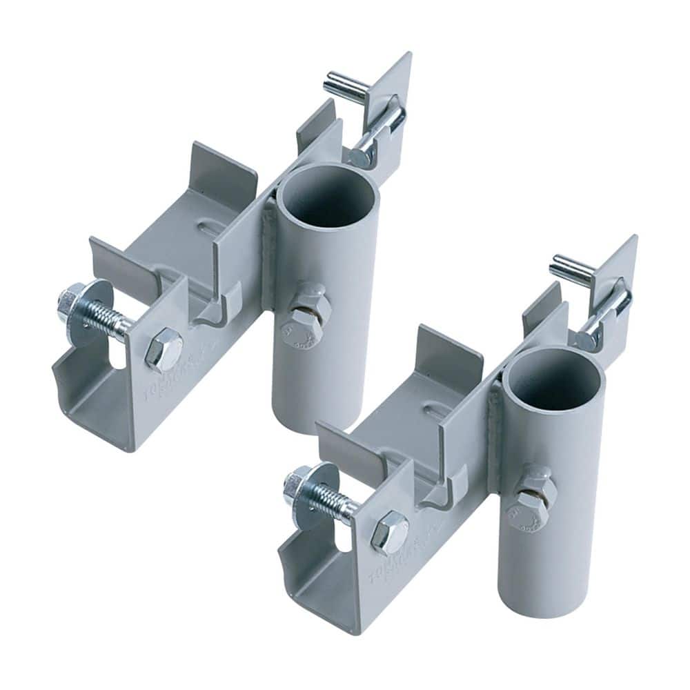 Gray Polyester Powder Coated Stainless Steel Connecting Bracket for Dock Sections in Boat Dock Systems, 2-Pack price history on PriceWatchPro