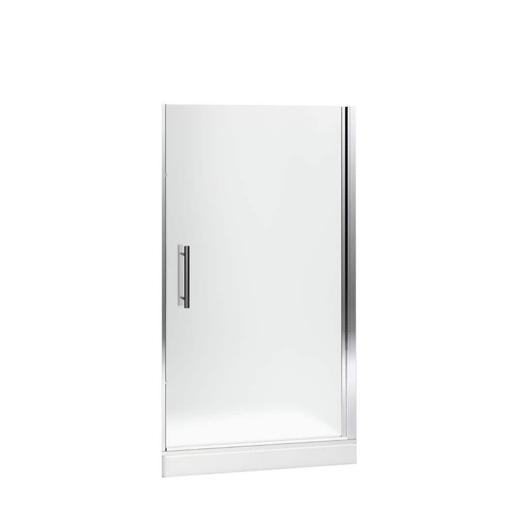 STERLING Finesse Peak 42 in. x 67 in. Frameless Pivot Shower Door in