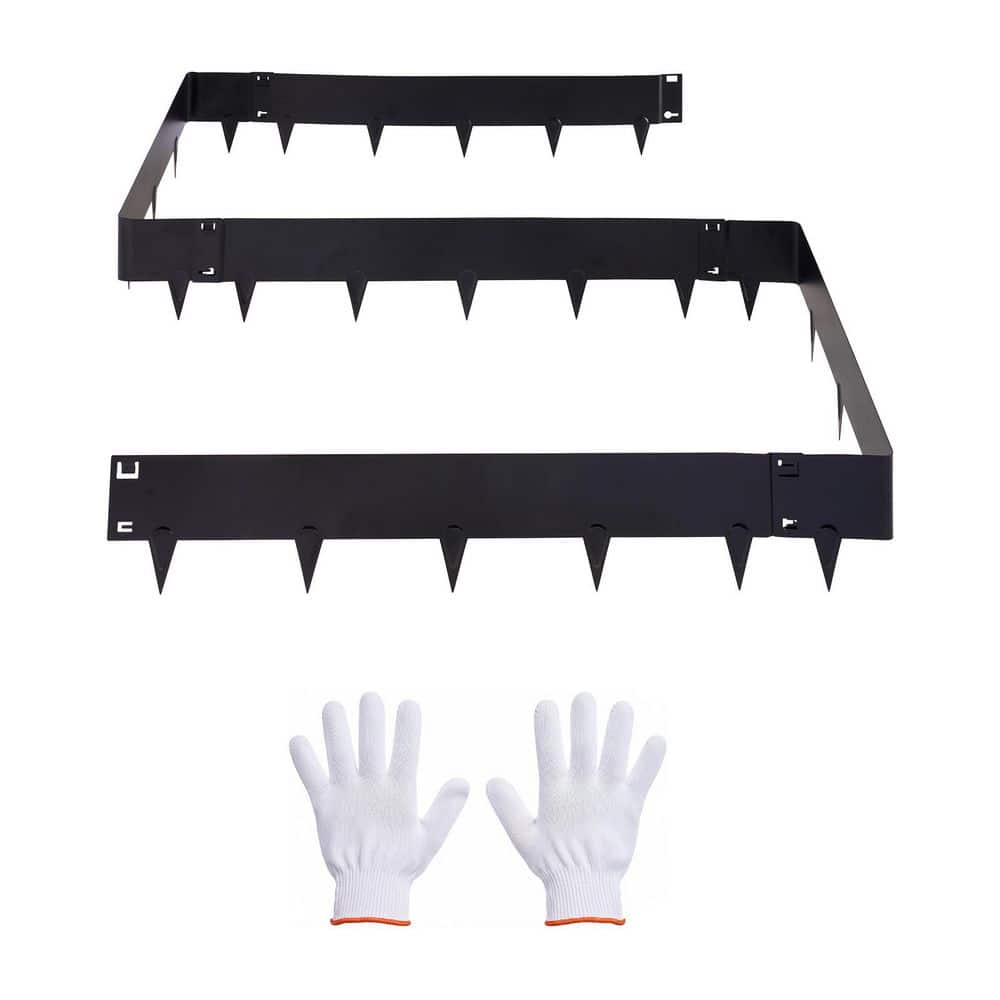 6-Pack Galvanized Steel Landscape Edging, 40 x 8.15 in. Heavy Duty Metal Garden Border with Gloves, Easy to Install price history on PriceWatchPro