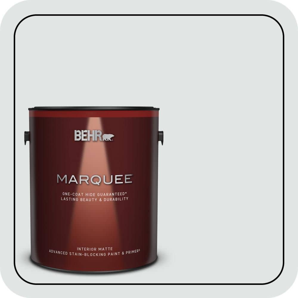 1 gal. #BL-W02 Ice Sculpture Matte Interior Paint & Primer price history on PriceWatchPro