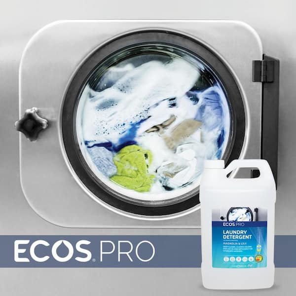 Ecos 50 Squares, Free and Clear Liquidless Laundry Detergent Sheets (10-Pack)