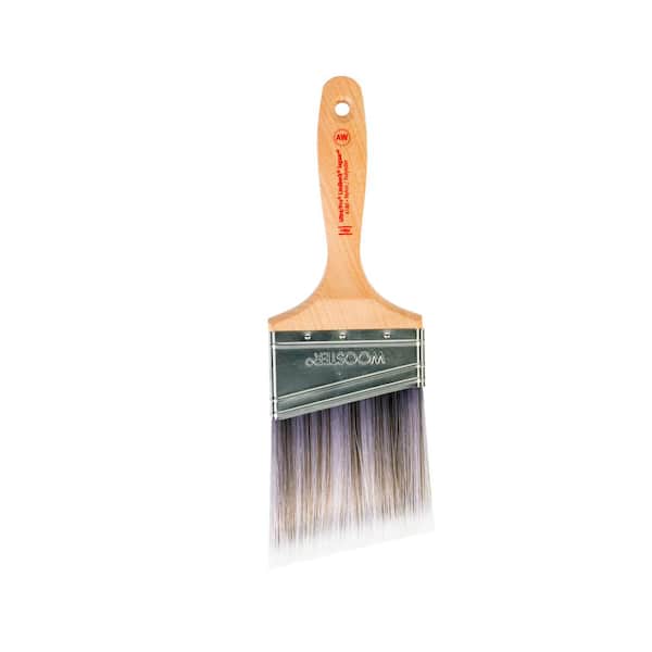 3-1/2 in. Ultra/Pro Lindbeck Jaguar Nylon/Polyester Angle Brush
