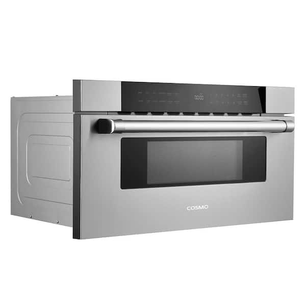 30 in. Built-In Microwave Drawer with Automatic Presets, Touch Controls and 1.2 cu. ft. Capacity in Stainless Steel