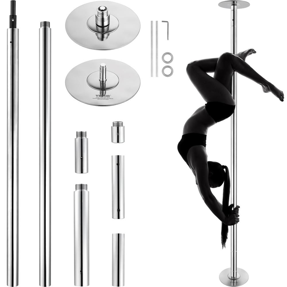 Vevor Dancing Pole Spinning Static Dancing Pole Kit Portable Removable 