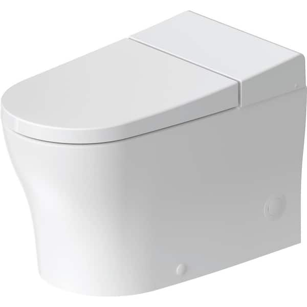 SensoWash U 1-Piece 0.92 GPF Dual Flush Elongated Toilet in White Seat Included