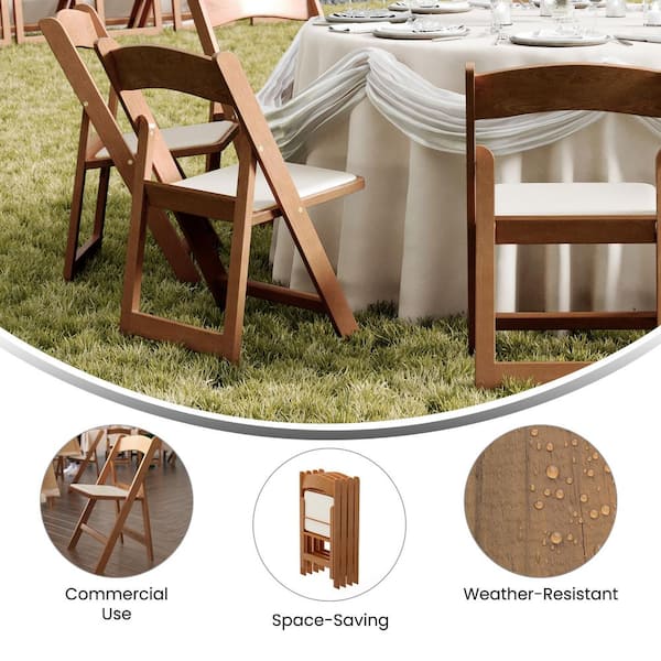 Outdoor vinyl folding chairs sale