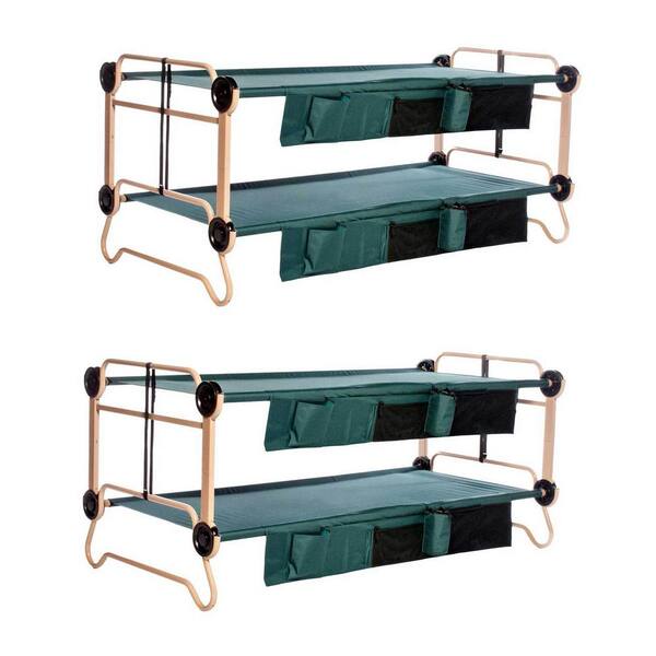 DiscOBed XLarge Twin CamOBunk Benchable Bunked Double Cot w