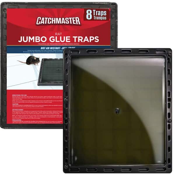 Catchmaster PRO Rat, Mouse and Insect Jumbo Glue Traps (8-Pack)