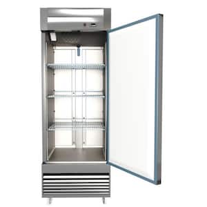 23-cu ft Frost-free One Door Commercial Upright Freezer Commercial Freezer in Stainless Steel