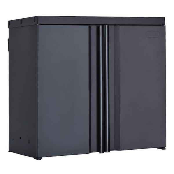 Metal Black Wall Hanging Cabinets Home Garage Storage Cabinets