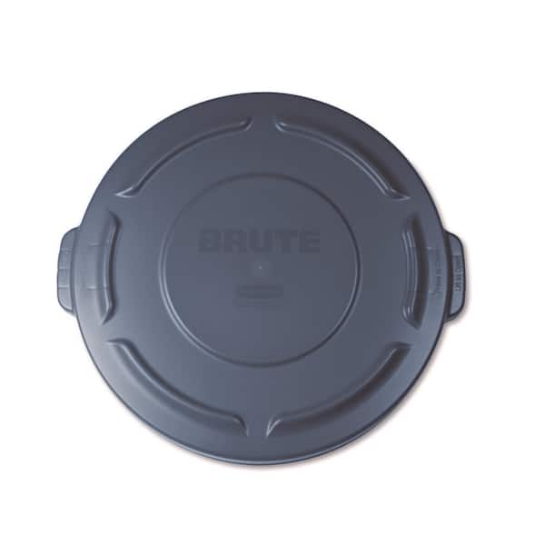 Brute 20 Gal. Gray Round Trash Can Lid