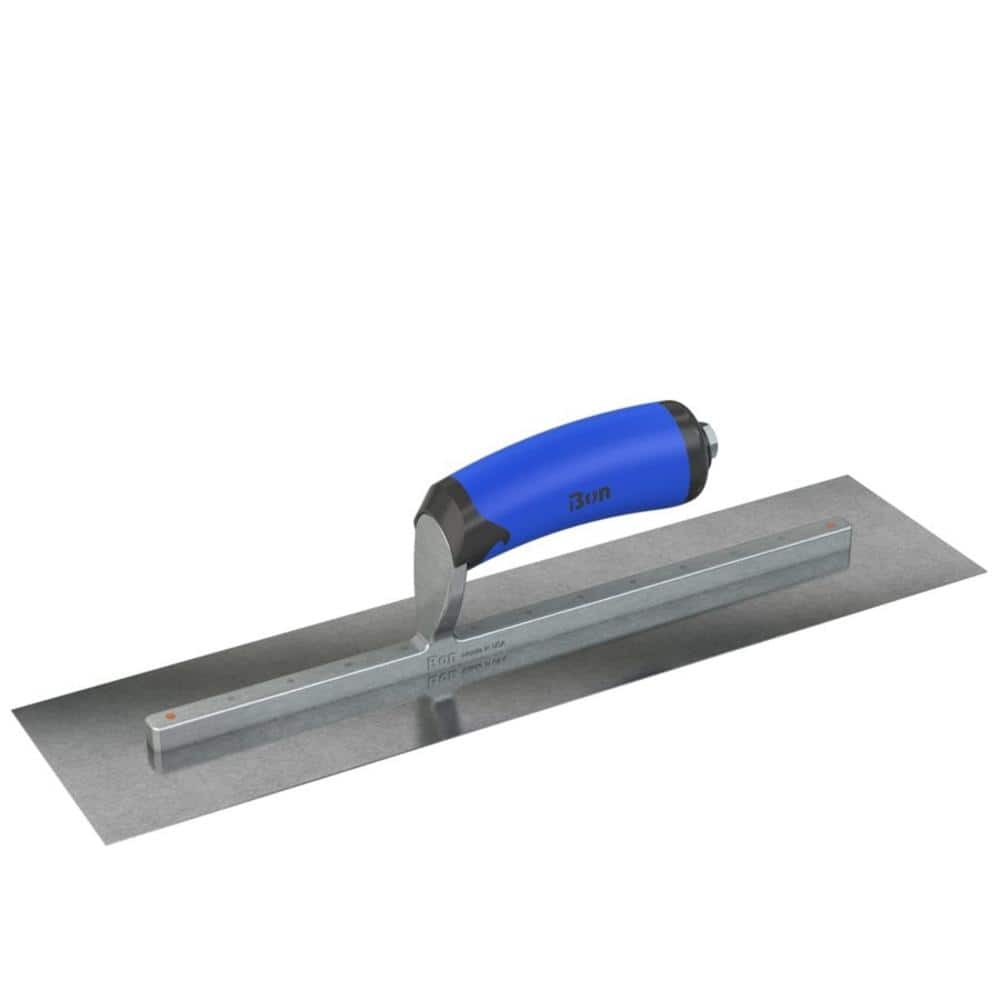 18 in. x 5 in. Carbon Steel Square Finish Trowel with Comfort Wave Handle price history on PriceWatchPro