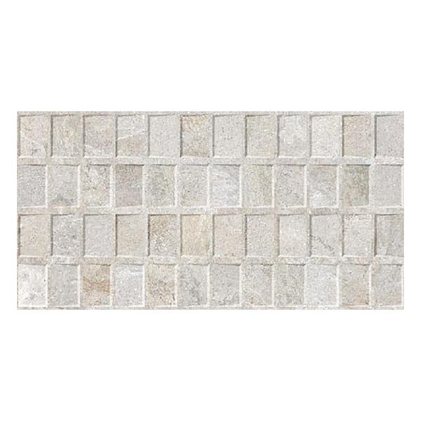 Apollo Tile Sculpt Beige 6 in. x 6 in. Matte Porcelain Wall and Floor Deco Sample Tile (0.25 sq. ft./Piece)