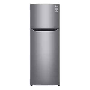 24 in. W. 11 cu. ft. Top Freezer Refrigerator with Door Cooling+ in Platinum Silver, Counter Depth