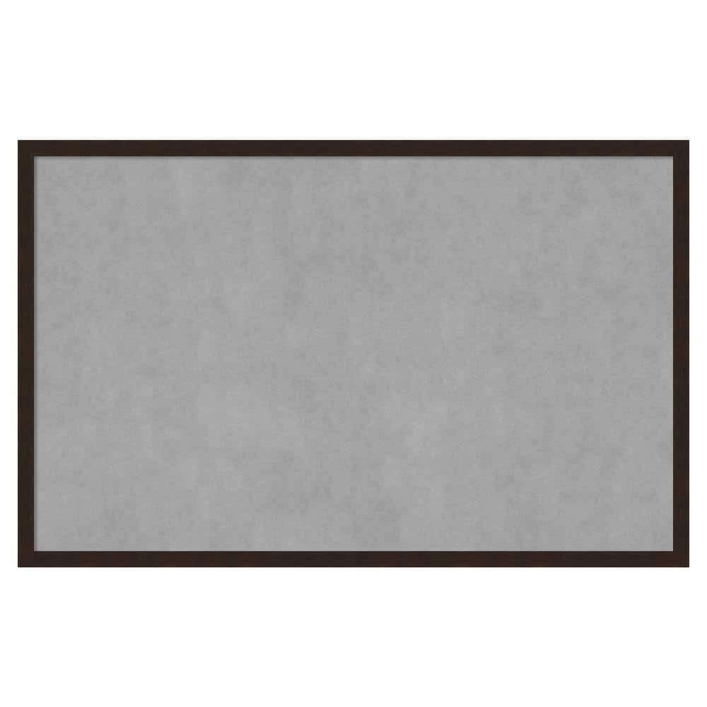 Carlisle Espresso Narrow 33 in. x 21 in. Framed Magnetic Board price history on PriceWatchPro