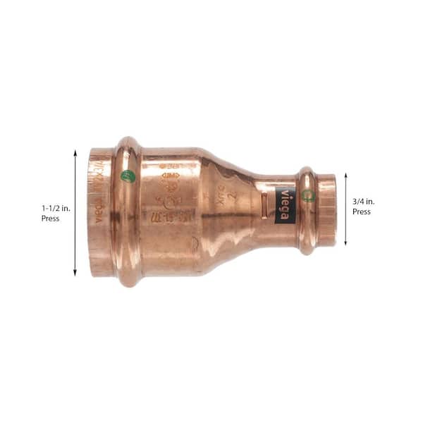 ProPress 1-1/2 in. x 3/4 in. Press Copper Reducer