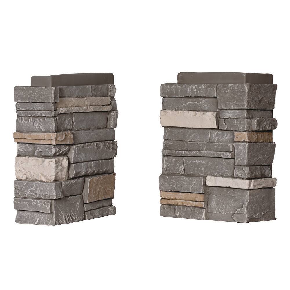 Polyurethane Faux Stacked Stone Corners -Sierra Nevada price history on PriceWatchPro