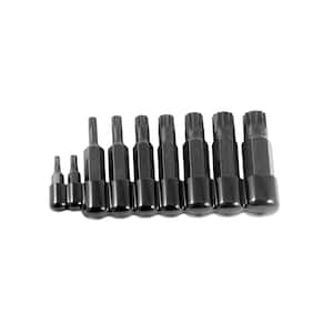 Triple Square 12-Point Bit Set (9-Pack)