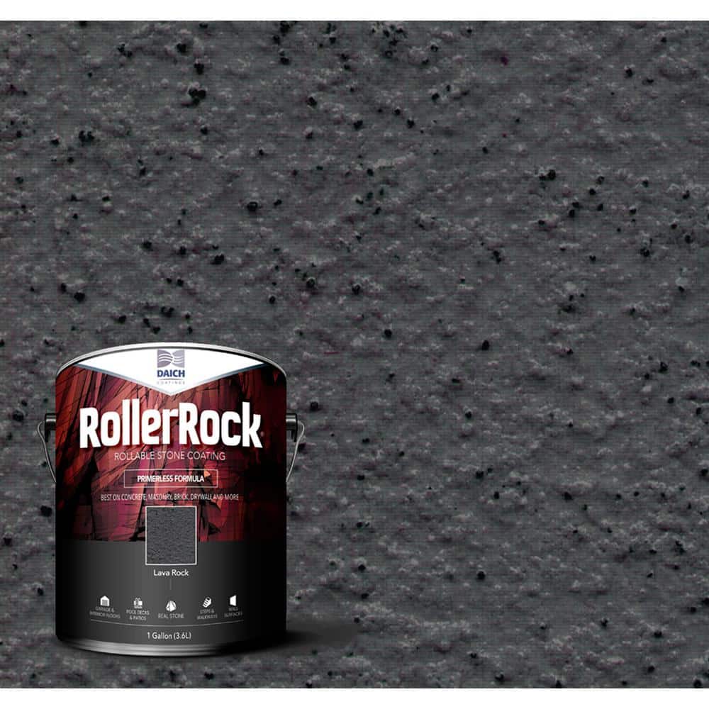 1 Gal. Self-Priming LavaRock Gray Exterior Concrete Coating