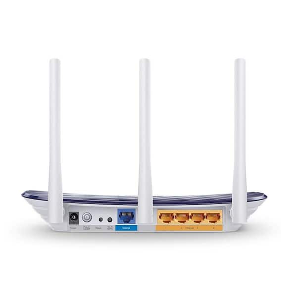 Portal ink antenna TP-LINK AC750 Wireless Dual-Band Wi-Fi Router, Blue/White ARCHERC20 - The  Home Depot