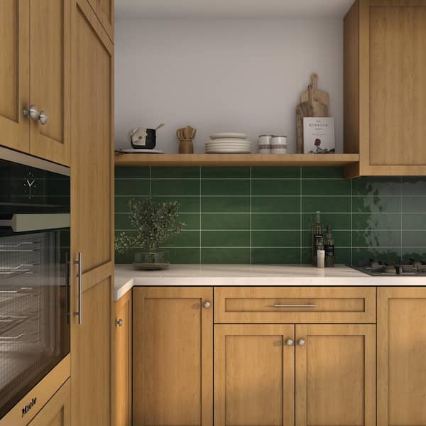 LuxeCraft Cyclade 4-1/4 in. x 12-7/8 in. Glazed Ceramic Subway Wall Tile (638.4 sq. ft./Pallet)