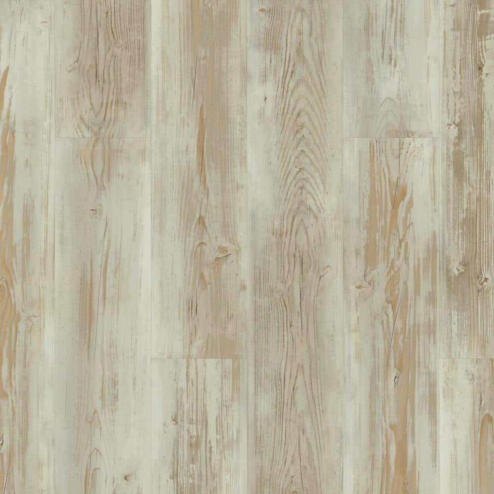 Bayview Pine 12 MIL x 7 in. W x 48 in. L Waterproof Click Lock Luxury Vinyl