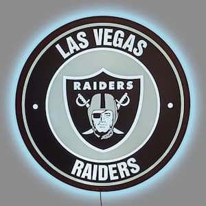 Las Vegas Raiders Establish Date 24 in. LED Lighted Sign