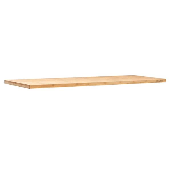 NewAge Products Bold Series 4 ft. Bamboo Workbench Top